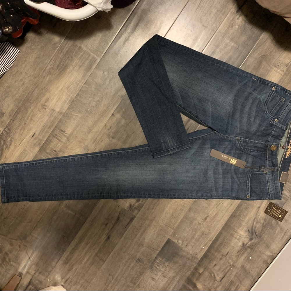 Kut  Katy boyfriend straight leg jeans NWT sz 0